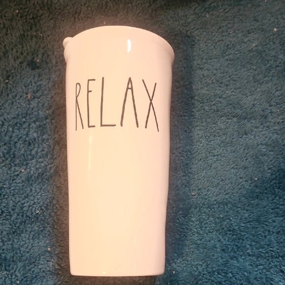 Rae Dunn Other - NWOT Rae Dunn Relax Ceramic Tumbler